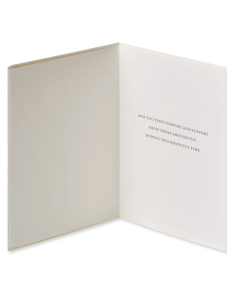 Papyrus Sympathy Card (Comfort and Support) - Image 2